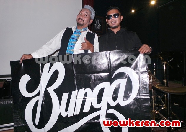 Gambar Foto Bunga Rilis Album 'Dari Teman Untuk Teman'