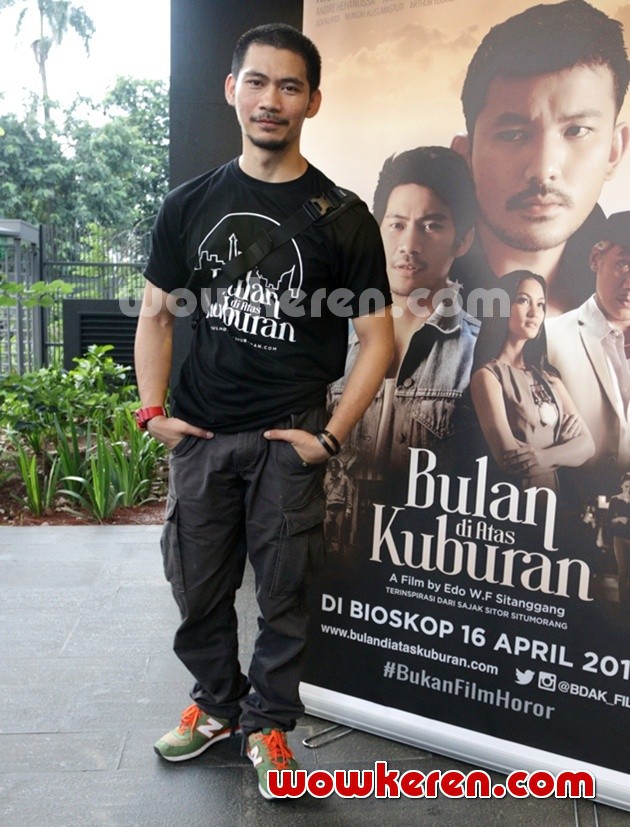 Gambar Foto Donny Alamsyah di Jumpa Pers Film 'Bulan di Atas Kuburan'
