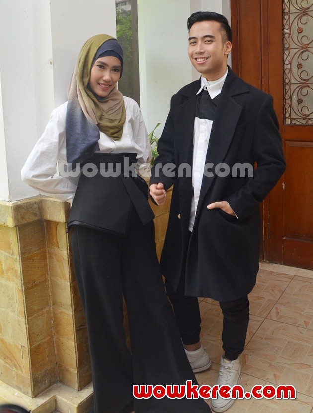 Gambar Foto Alika Bersama Vidi Aldiano Usai Syuting Video Klip 'Akhirnya'