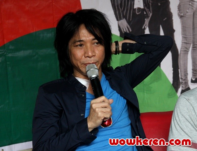 Gambar Foto Abdee Negara di Jumpa Pers Konser 'Drugs Free Asia-Afrika'