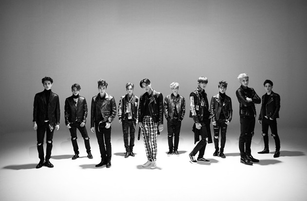 Gambar Foto EXO Saat Pembuatan Video Klip 'Call Me Baby'