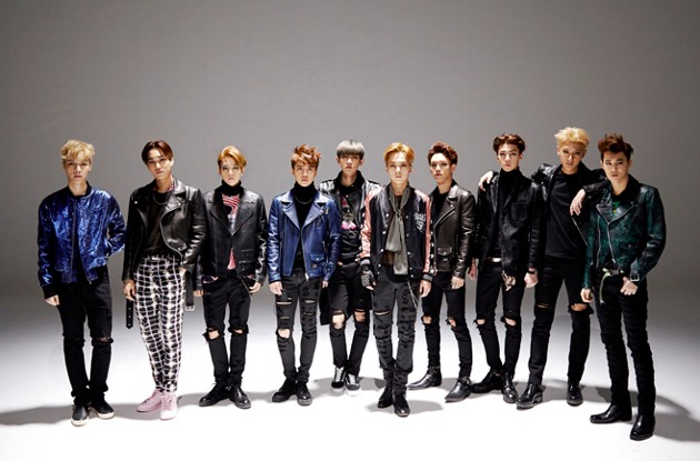 Gambar Foto EXO Saat Pembuatan Video Klip 'Call Me Baby'