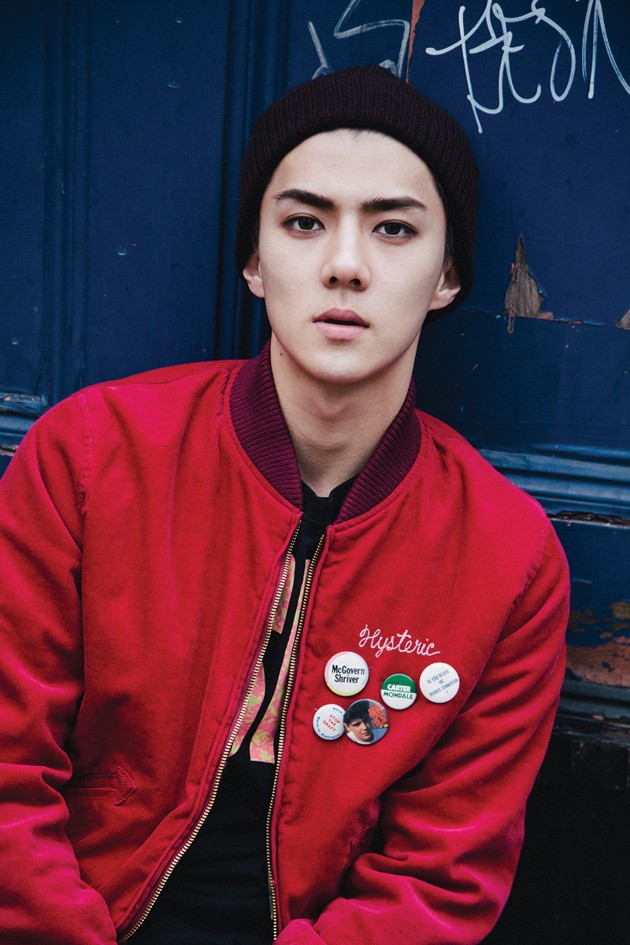 Gambar Foto Sehun EXO di Teaser Album 'Exodus'