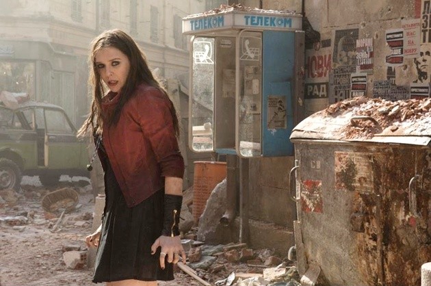 Gambar Foto Elizabeth Olsen Sebagai Saudara Kembar Quicksilver yang Bernama Scarlet Witch