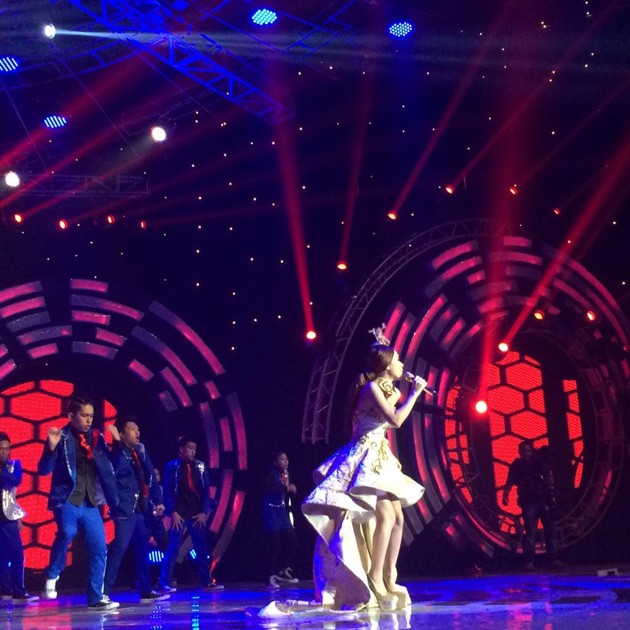 Gambar Foto Cita Citata di SCTV Music Awards 2015