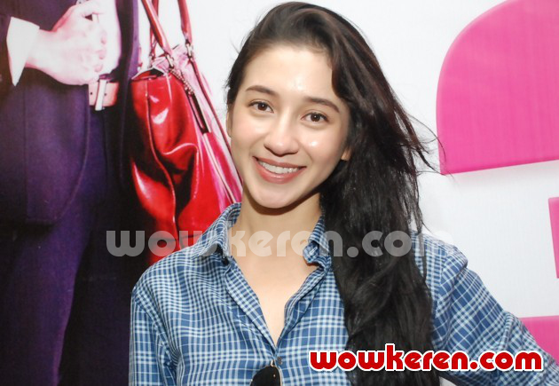 Foto Farah Ali di Jumpa Pers Film '3 Dara' - Foto 2 dari 2