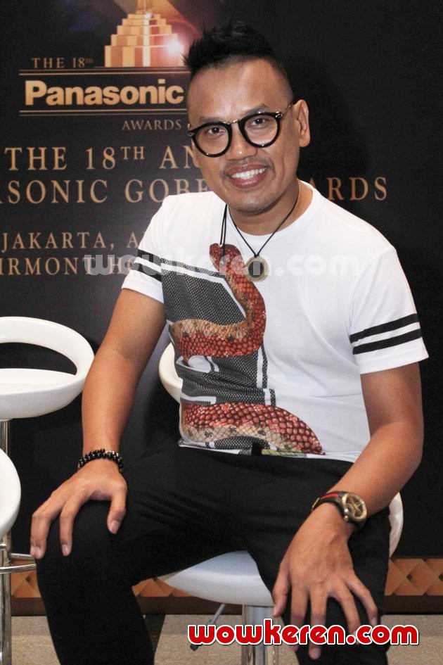 Gambar Foto Uya Kuya di Jumpa Pers Panasonic Gobel Awards 2015