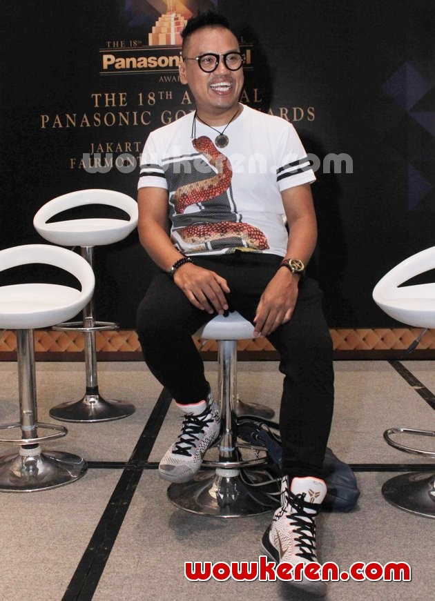 Gambar Foto Uya Kuya di Jumpa Pers Panasonic Gobel Awards 2015