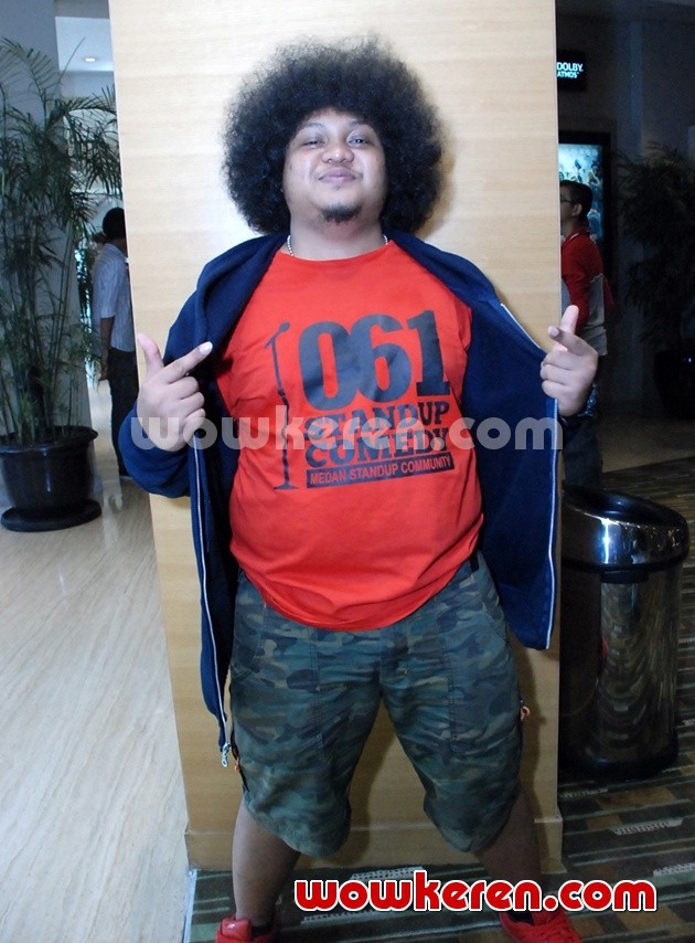 Gambar Foto Babe Cabita di Press Screening Film 'Epen Cupen The Movie'