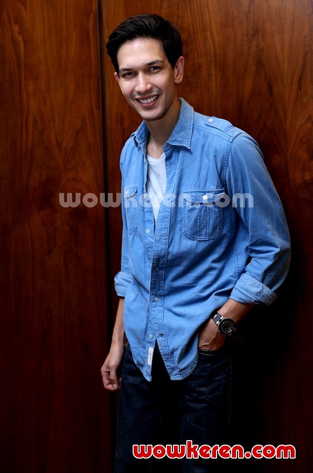 Gambar Foto Dimas Beck di Konferensi Pers Program Baru Trans TV Mei 2015