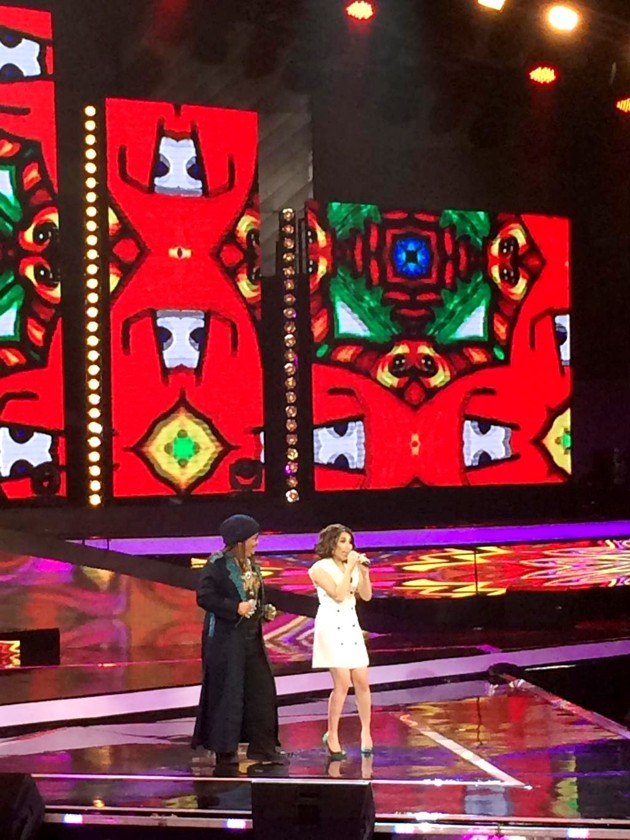 Gambar Foto Duet Jhonny Iskandar dan Ayu Ting Ting Meriahkan Indonesian Movie Awards 2015