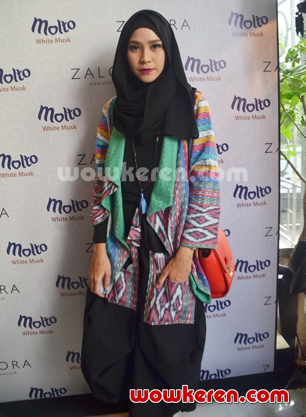 Gambar Foto Zaskia Adya Mecca Hadiri Zalora Lebaran Fashion Parade 2015