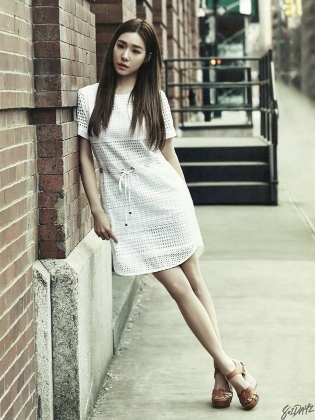 Gambar Foto Tiffany Girls' Generation di Majalah Grazia Edisi Mei 2015