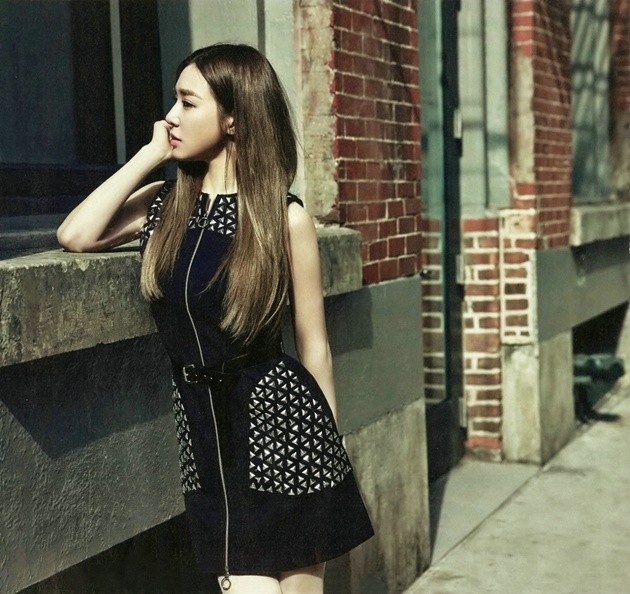 Gambar Foto Tiffany Girls' Generation di Majalah Grazia Edisi Mei 2015