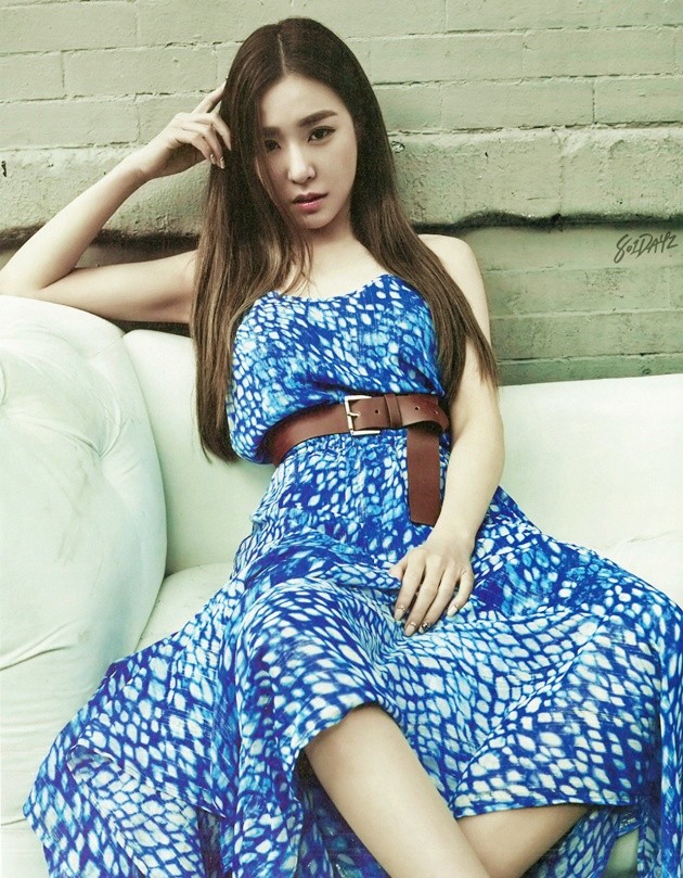 Gambar Foto Tiffany Girls' Generation di Majalah Grazia Edisi Mei 2015