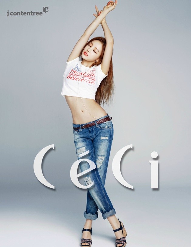 Gambar Foto Goo Hara Kara di Majalah Ceci Edisi Mei 2015