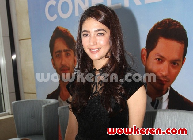 Gambar Foto Nabila Syakieb di Press Conference Sinetron 'Cinta di Langit Taj Mahal'