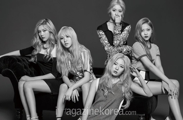 Gambar Foto Red Velvet di Majalah Harper's Bazaar Edisi Mei 2015