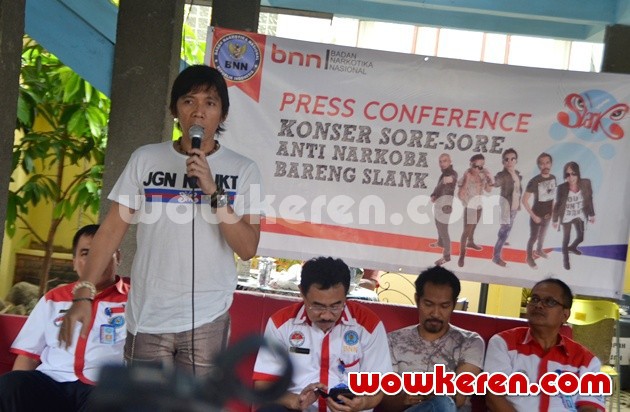 Gambar Foto Slank dan BNN Gelar Press Conference Konser 'Sore-Sore Anti Narkoba Bareng Slank'