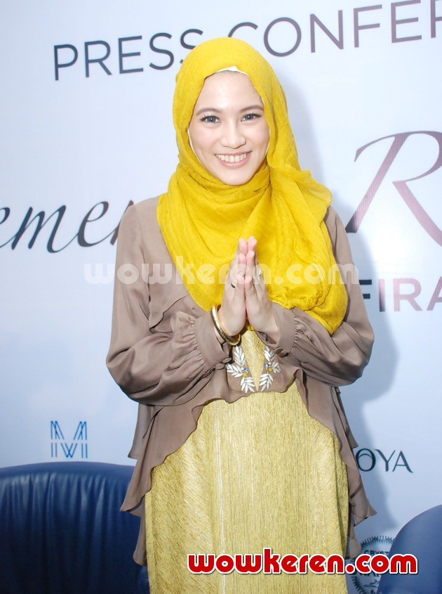 Gambar Foto Alyssa Soebandono di Jumpa Pers Acara 'Gelar Gemerlap Ramadhan'