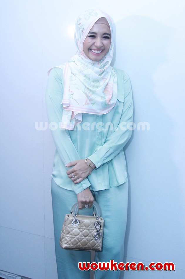 Gambar Foto Laudya Cynthia Bella di Konferensi Pers Film 'Surga Yang Tak Dirindukan'