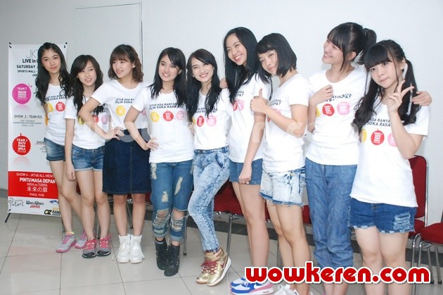 Gambar Foto Press Conference 'JKT48 Ada Banyak Rasa, Pilih Suka Rasa Apa?'