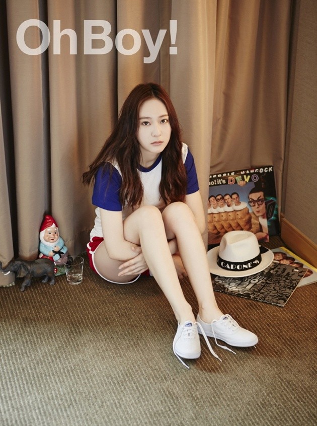 Gambar Foto Krystal f(x) di Majalah Oh Boy! Edisi Juni 2015