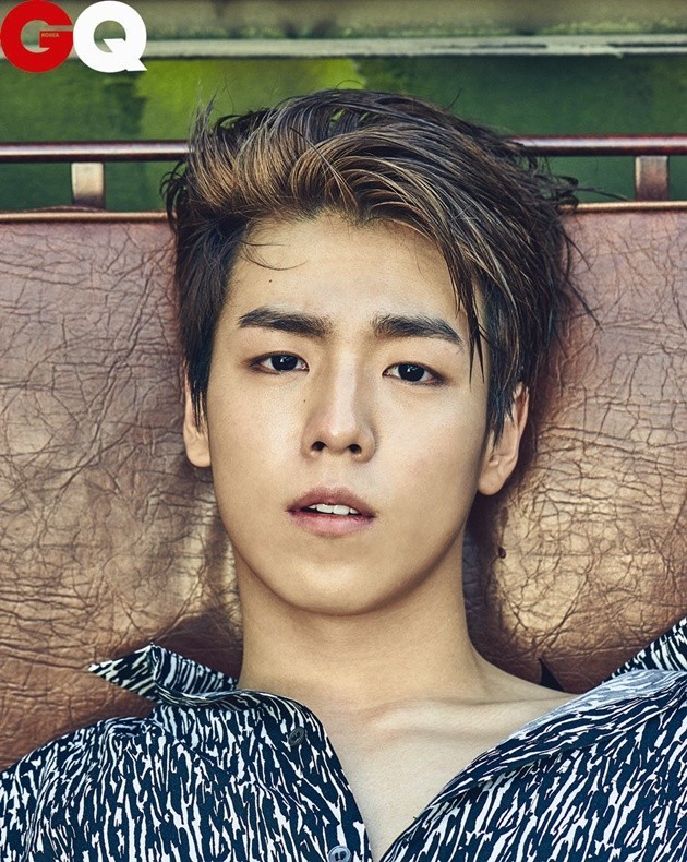 Gambar Foto Lee Hyun Woo di Majalah GQ Edisi Juli 2015