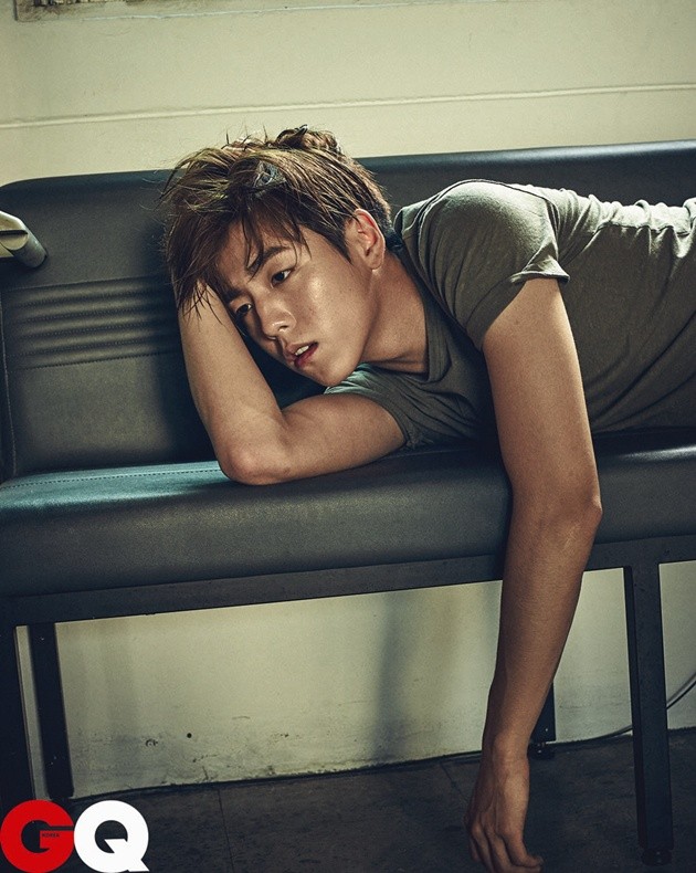 Gambar Foto Lee Hyun Woo di Majalah GQ Edisi Juli 2015