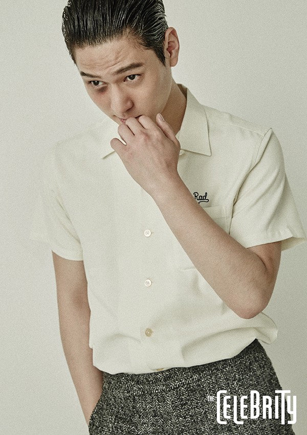 Gambar Foto Go Kyung Pyo di Majalah The Celebrity Edisi Juli 2015