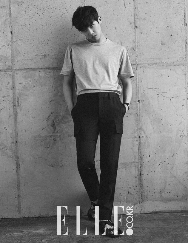 Gambar Foto Lee Joon MBLAQ di Majalah Elle Edisi Juli 2015