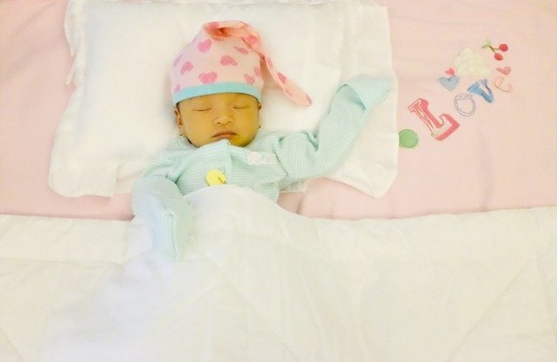 Gambar Foto Lucunya Thalia Saat Tidur