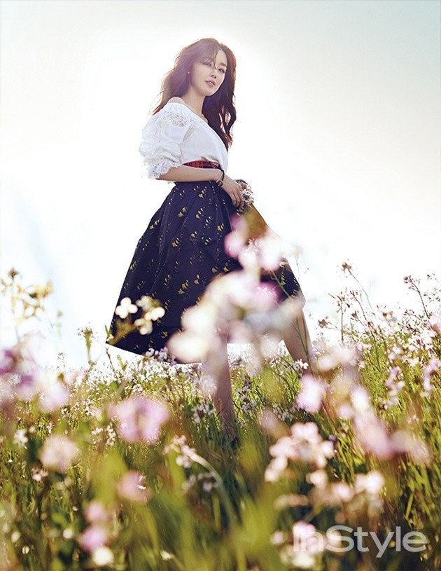 Gambar Foto Sunhwa Secret di Majalah InStyle Edisi Mei 2015