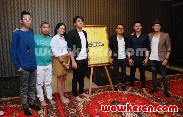 Gambar Foto Syukuran Film 'Warisan Olga'