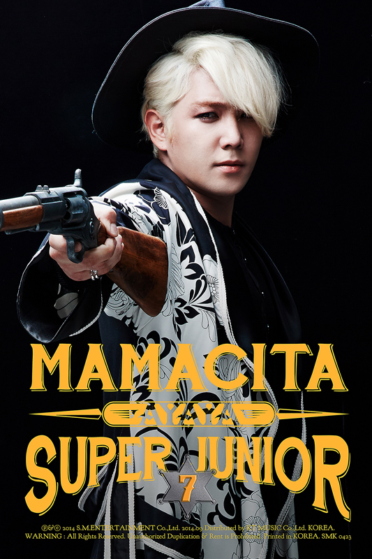 Foto Kangin Super Junior di Teaser Album 'MAMACITA'
