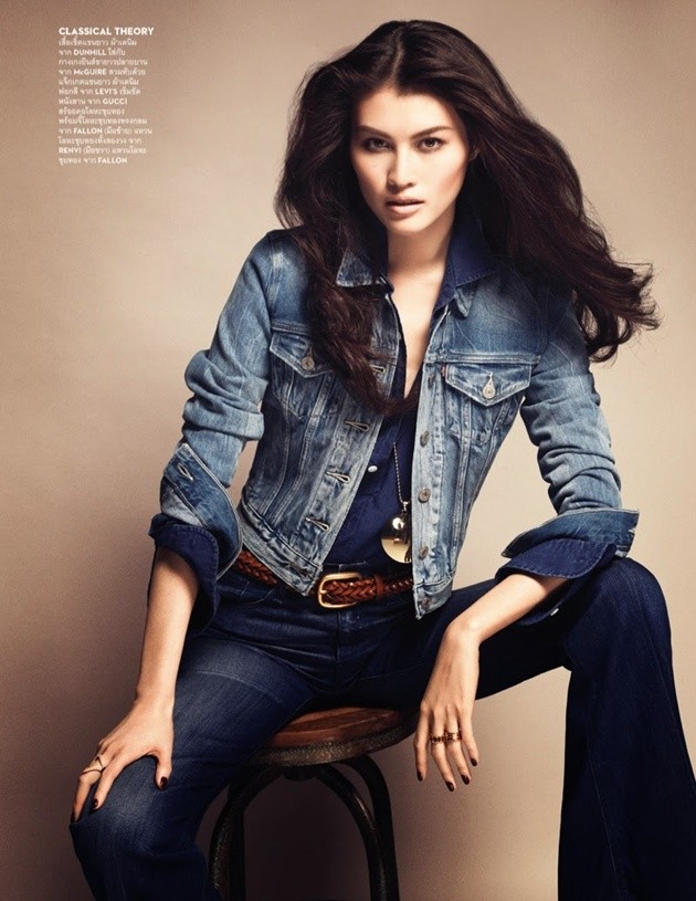Gambar Foto Sui He di Majalah Vogue Thailand Edisi Mei 2015