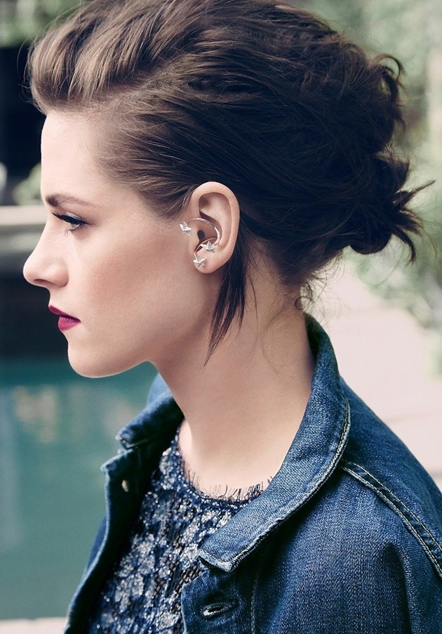 Gambar Foto Kristen Stewart di Majalah Marie Claire Edisi Agustus 2015