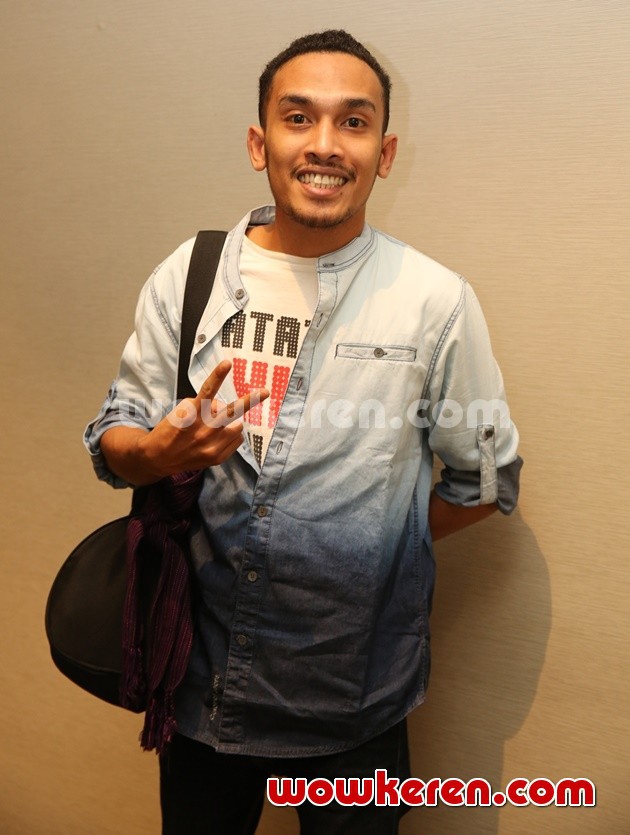 Gambar Foto Abdur Arsyad di Premier Film 'Catatan Akhir Kuliah'