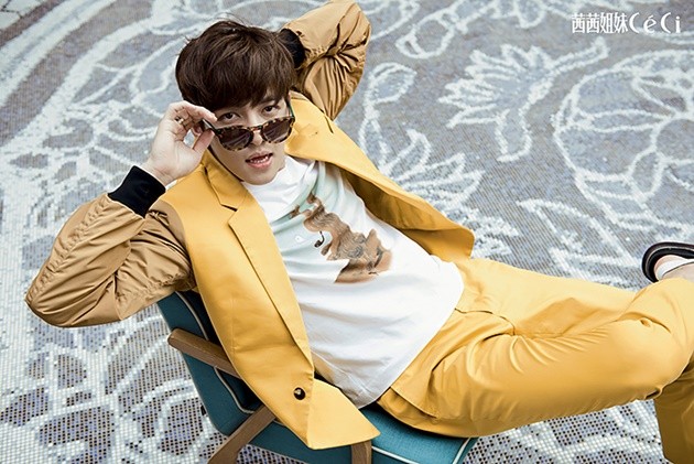 Gambar Foto Ji Chang Wook di Majalah CeCi China Edisi Juni 2015