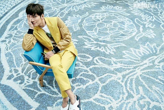 Gambar Foto Ji Chang Wook di Majalah CeCi China Edisi Juni 2015