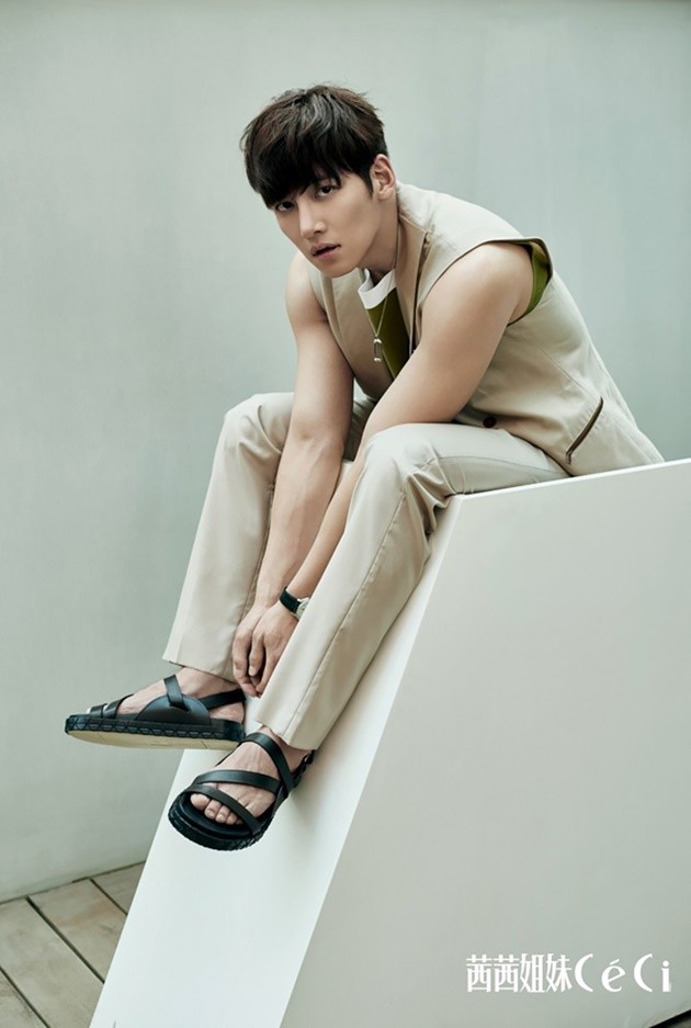 Gambar Foto Ji Chang Wook di Majalah CeCi China Edisi Juni 2015