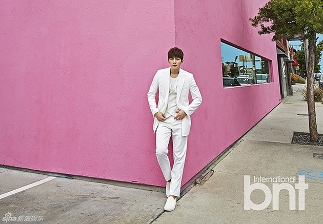 Gambar Foto Ji Chang Wook di Majalah bnt International 2015