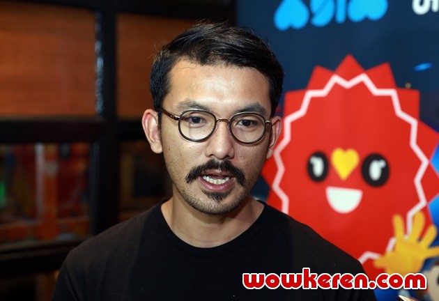 Gambar Foto Rio Dewanto di Press Conference PopCon ASIA 2015
