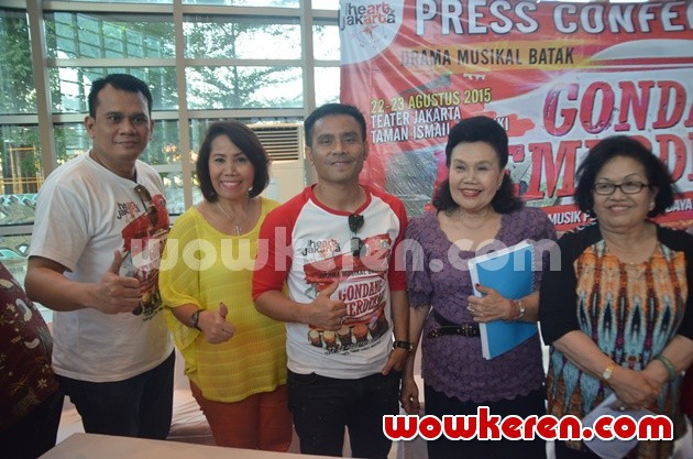 Gambar Foto Konferensi Pers 'Gondang Kemerdekaan'