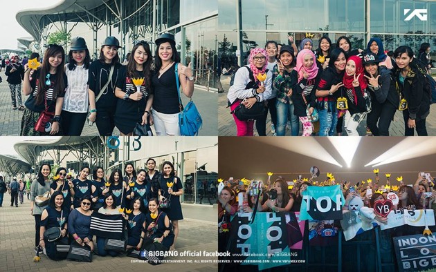 Gambar Foto Kegembiraan VIP Indonesia Saat Big Bang MADE Tour Jakarta