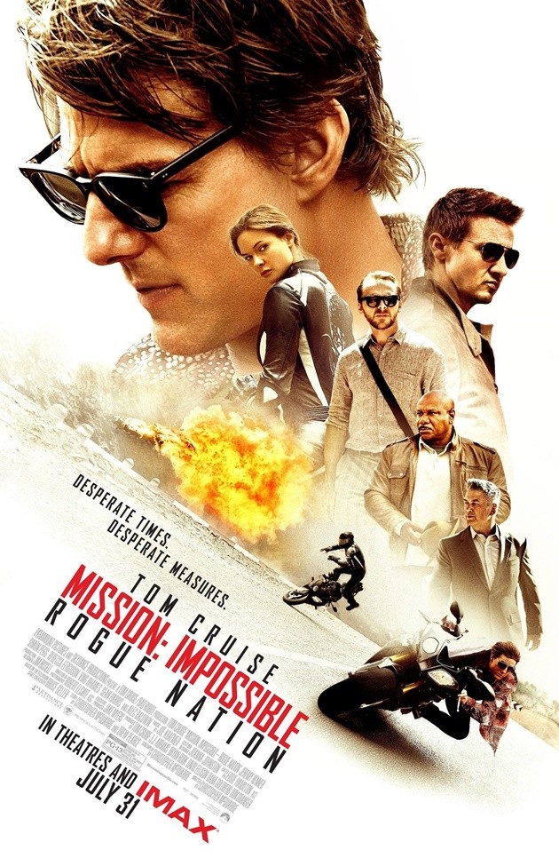 Foto Poster Film 'Mission: Impossible Rogue Nation'