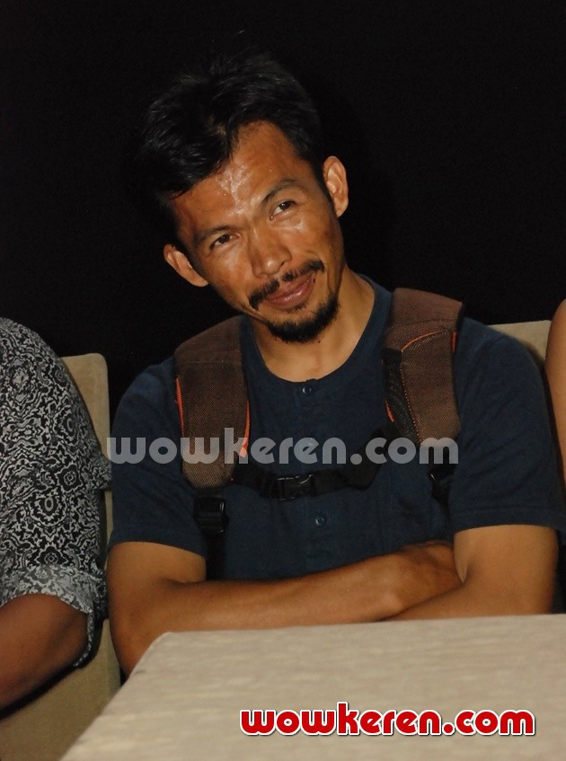 Gambar Foto Cecep Arif Rahman Hadiri Launching Trailer Film '3'
