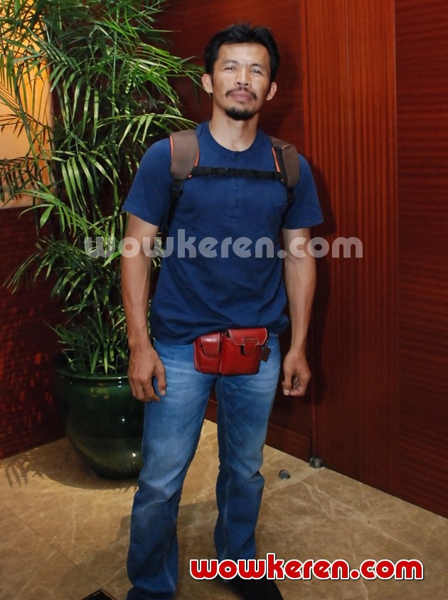 Gambar Foto Cecep Arif Rahman Hadiri Launching Trailer Film '3'