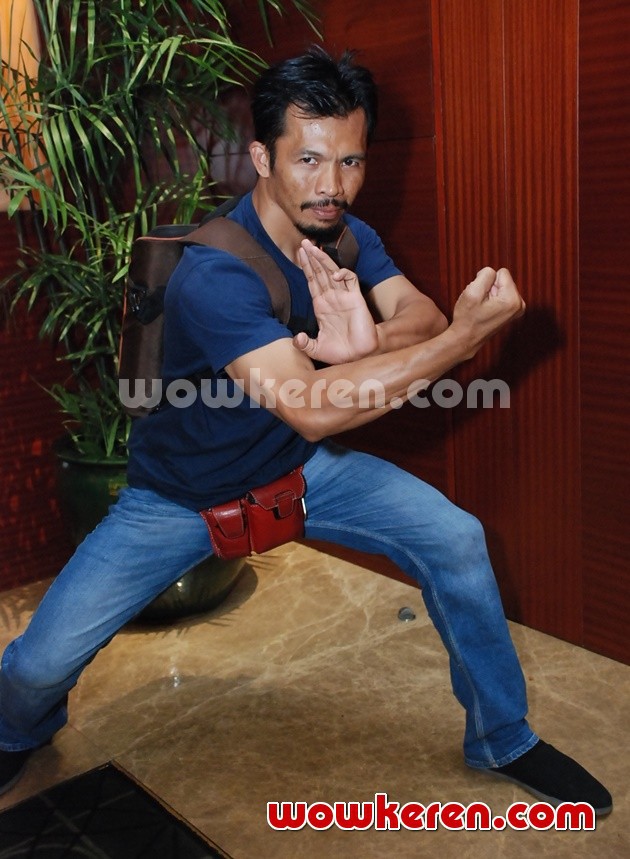 Gambar Foto Cecep Arif Rahman Hadiri Launching Trailer Film '3'