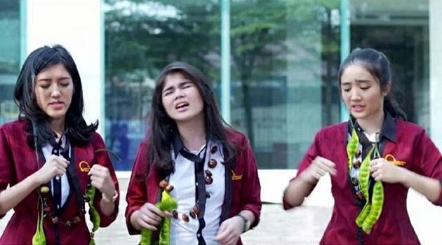 Gambar Foto Ivy, Sivia dan Febby Blink di Sinetron 'High School Love Story'